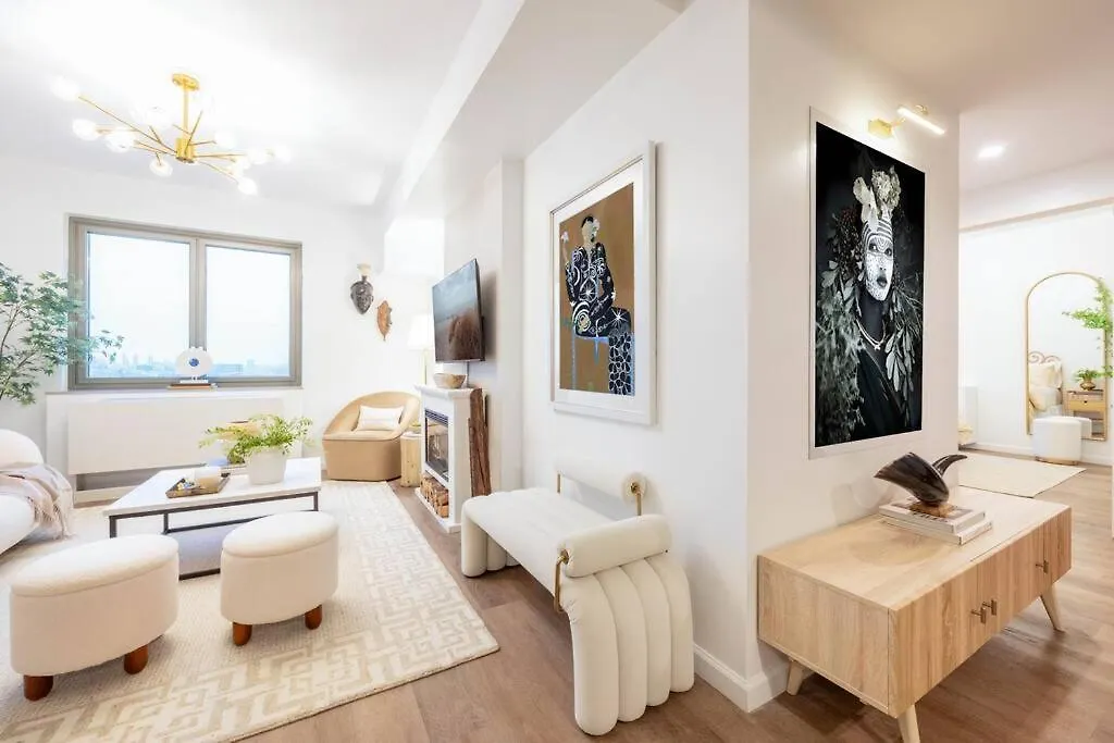 Apartament Designer Apt For 6, City Views, Near Times Square! Nowy Jork